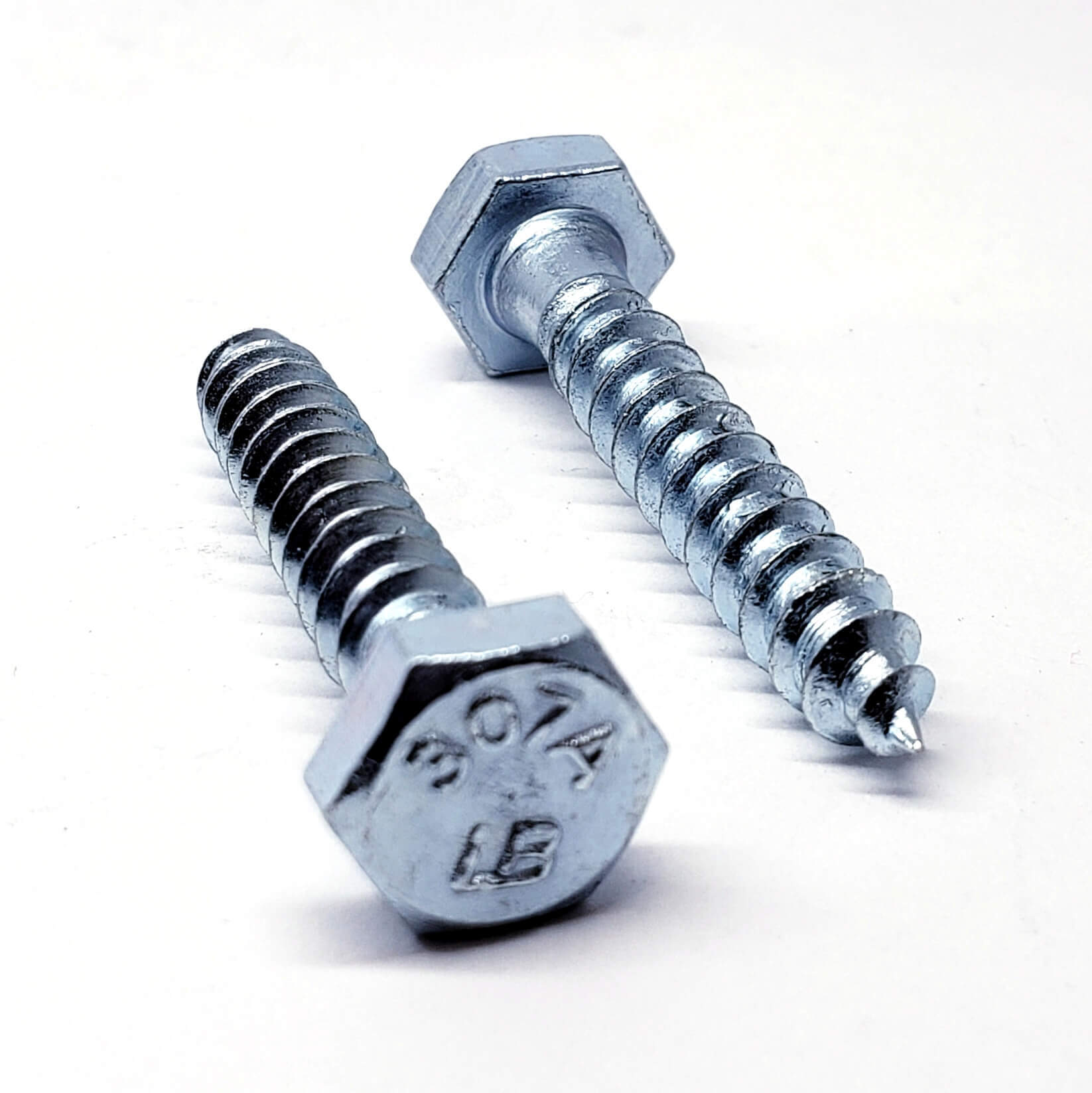 4 x 1-1/4 in. Flat Head Slotted Wood Screws - Steel Zinc - 100qty - NSI