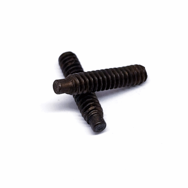 1/4-20 X 5/8 inch Slotted Set Screws Brass Fasteners 50 pcs 