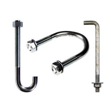 Bent Anchor Bolts: J-Bend, U-Bend, L-Bend