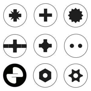 Machine Screw Miscellaneous Drive Styles