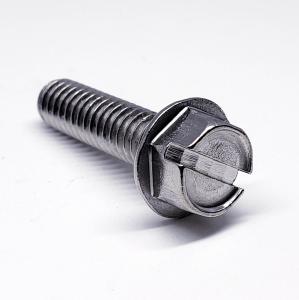 Hex Washer Head Slot Drive Machine Screws