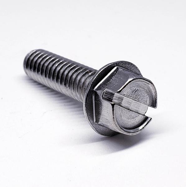 Hex Washer Head Slot Drive Machine Screws