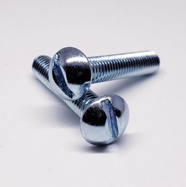 Round Head Slot Drive Machine Screws