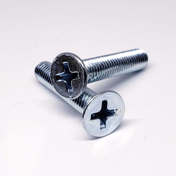 Flat Head Phillips Drive Machine Screws