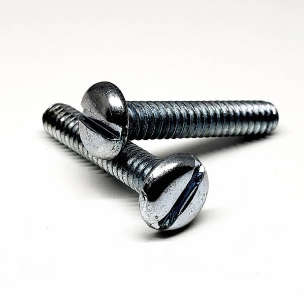 Pan Head Slot Drive Machine Screws