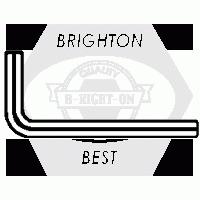 Metric Hex Keys 6150 Crv Alloy, Long Arm, Black (import)