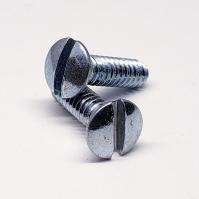 Oval Head Slot Drive Machine Screws